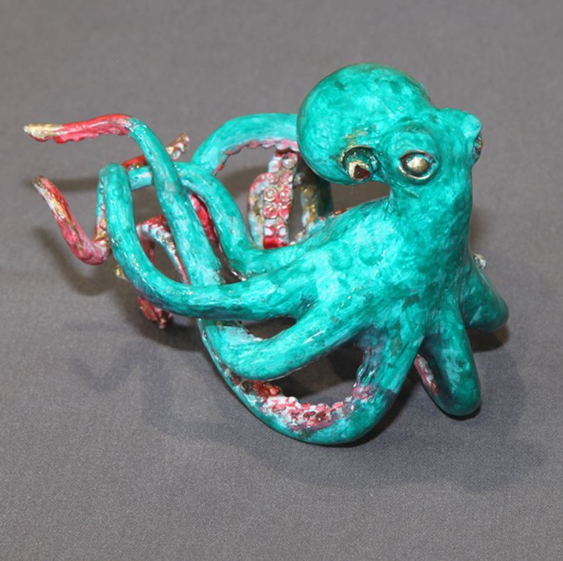 Barry Stein Ooh La La (Octopus) (Turquoise)
